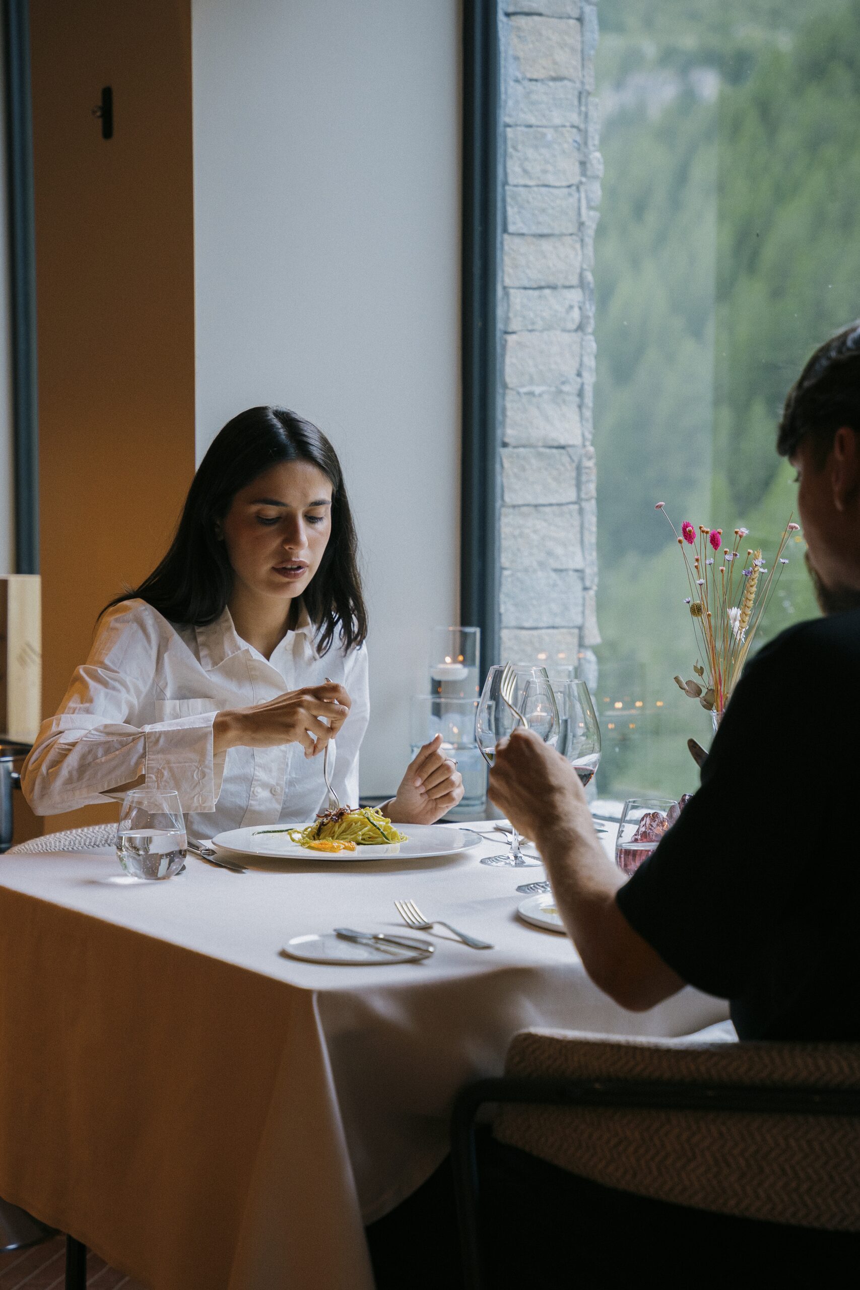 La cena, inclusa nel soggiorno